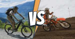 Electric Bike vs Dirt Bike